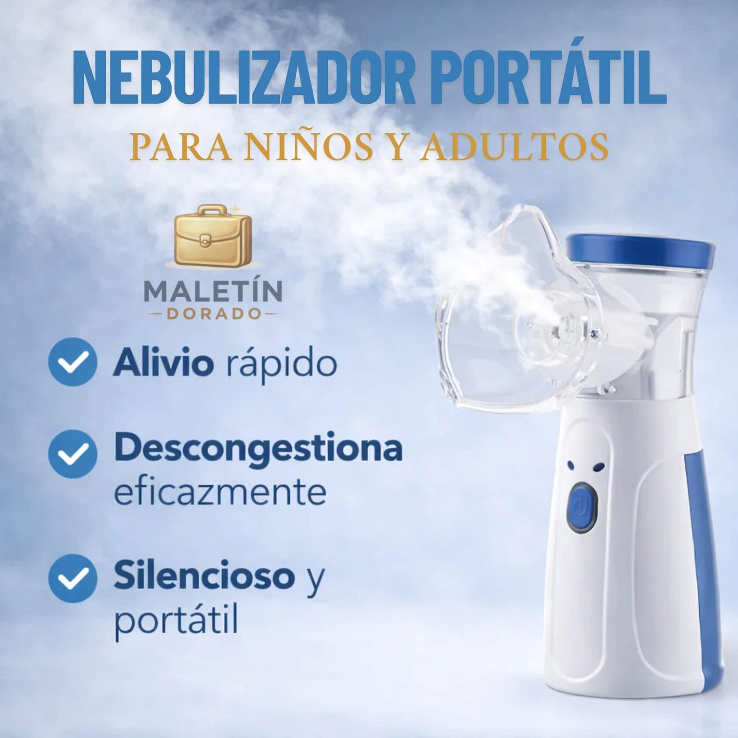 Oferta Nebulizador portátil inhalador