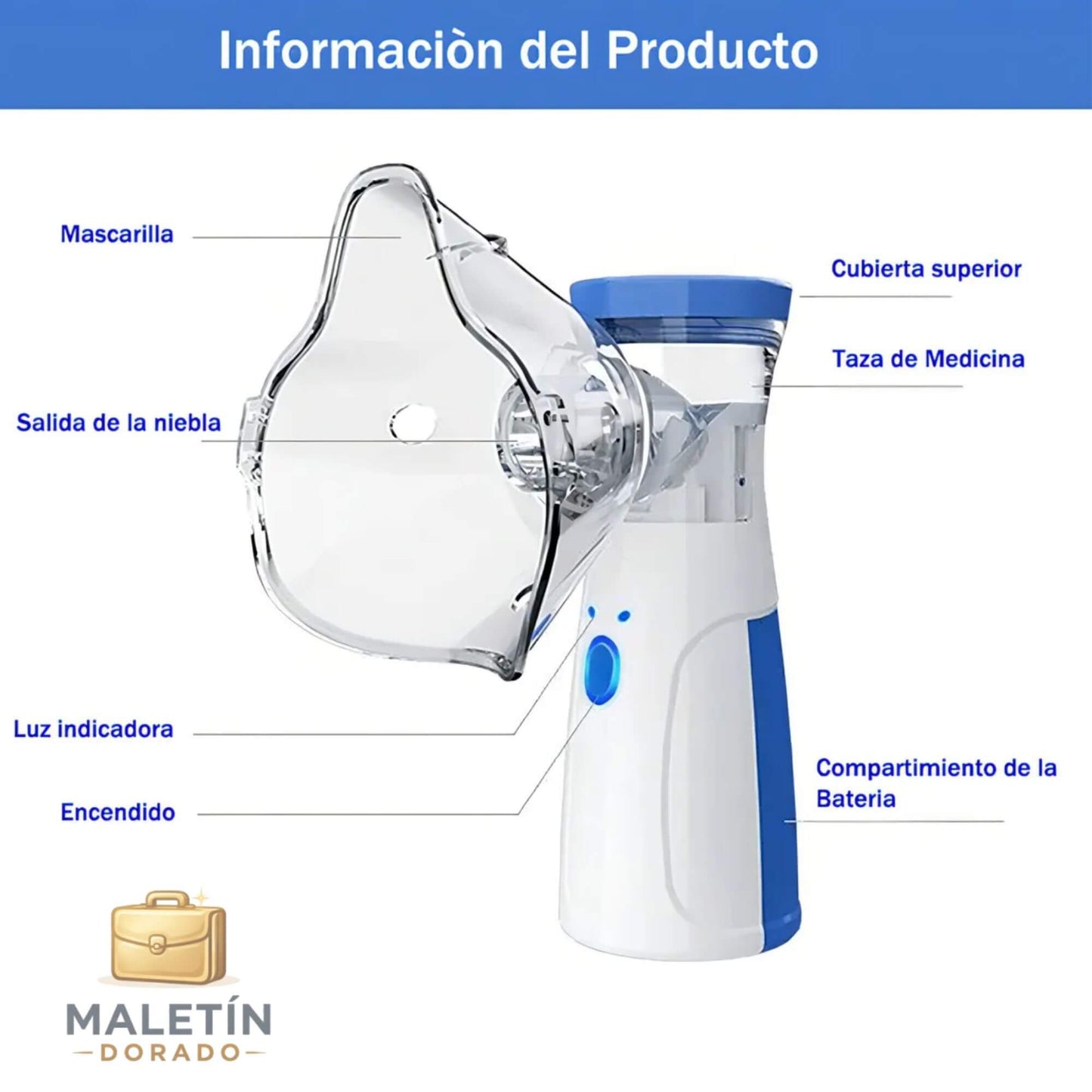 Oferta Nebulizador portátil inhalador